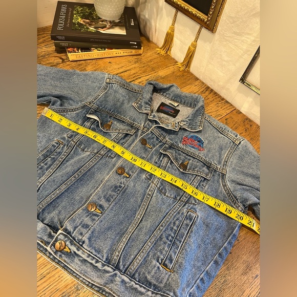 PLANET HOLLYWOOD Vintage Nashville Denim Jacket - Kids Size 10 - Picture 8 of 10